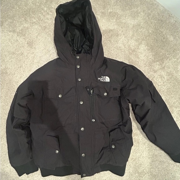 The North Face HyVent Bomber Goose Down Coat Size M - Picture 1 of 11